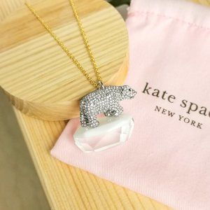 Cold Comforts Polar Bear Silver Necklace